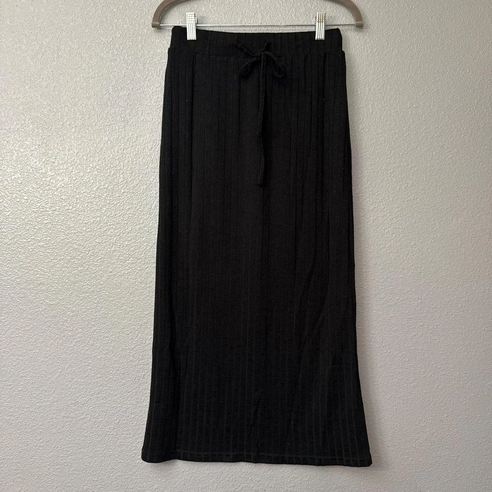 Flightbird Women's Knitted Pencil Maxi Skirt